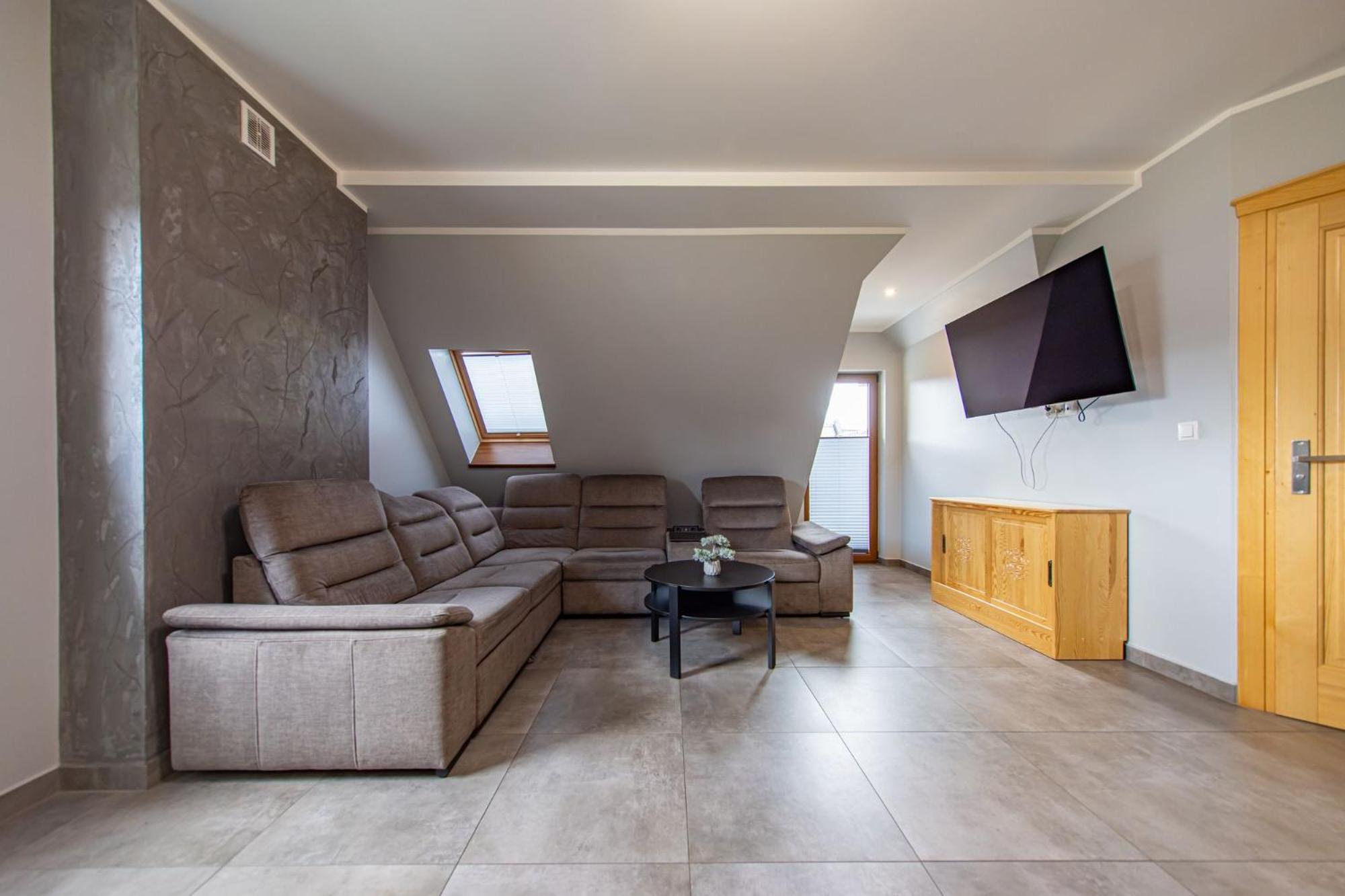 Dwupoziomowe U Anusia Apartamento *